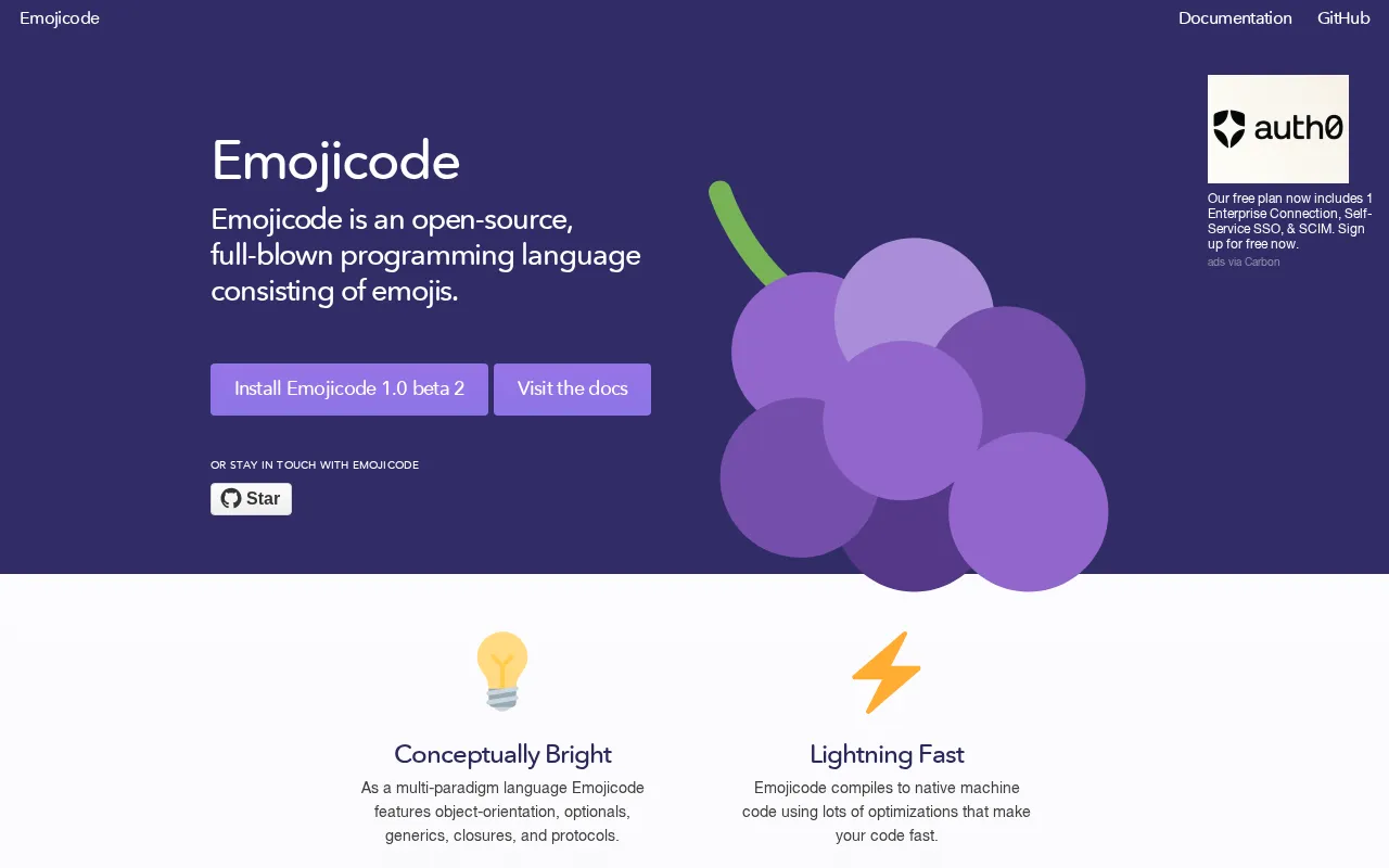 Emojicode — preview screenshot