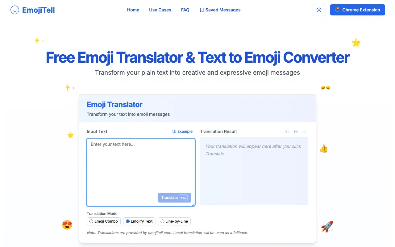 emojitell — preview screenshot
