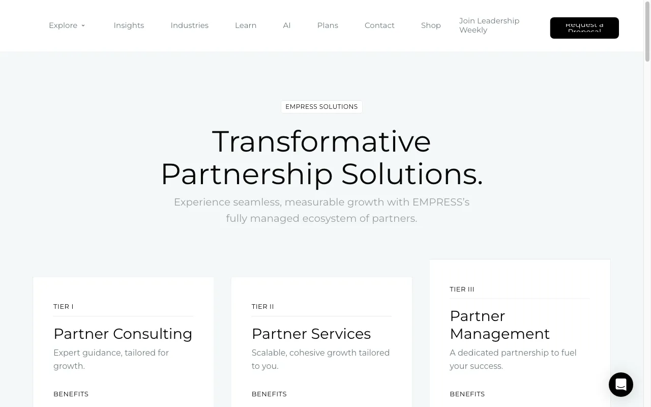 empress.eco — pricing page