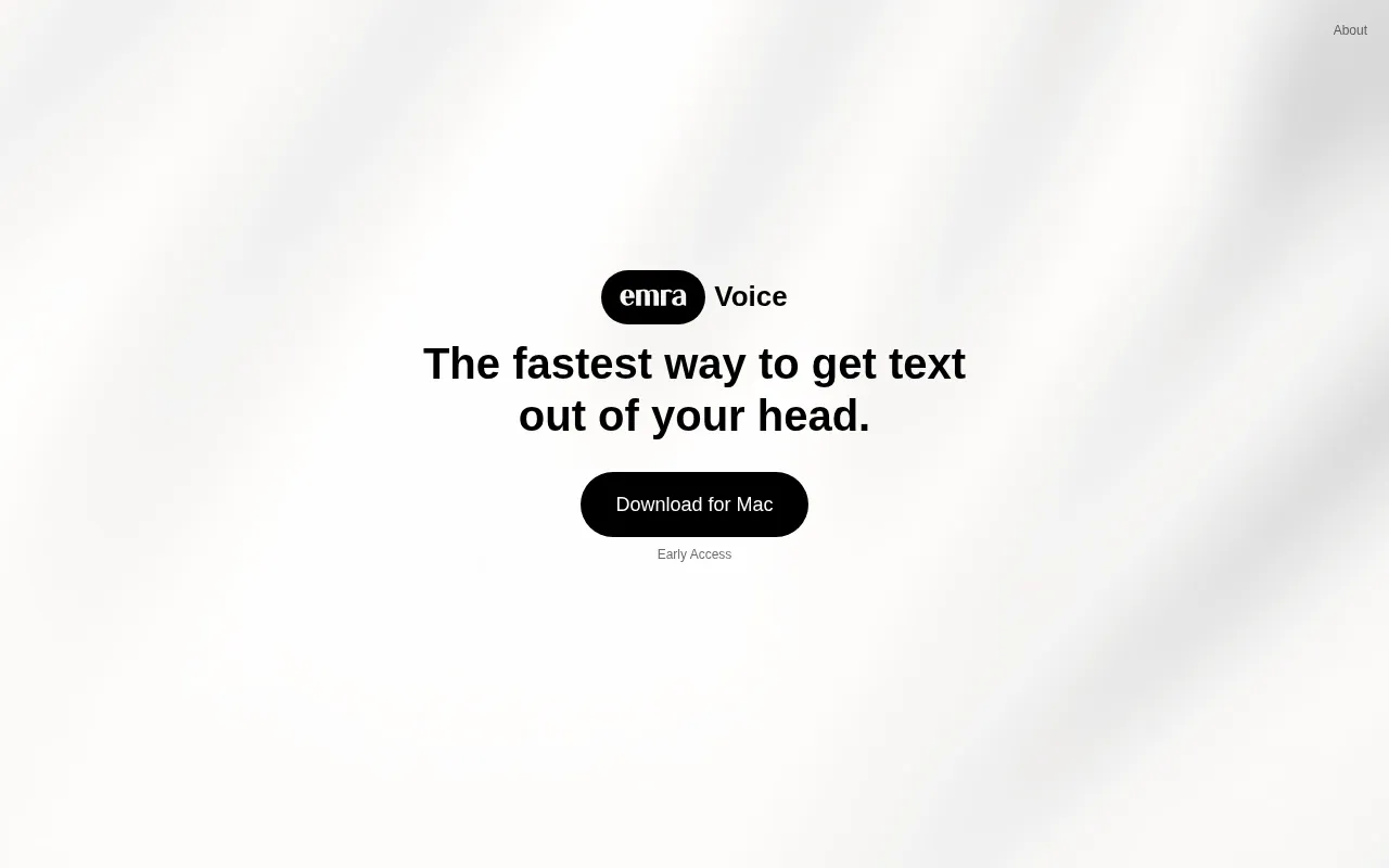 Emra / Always on Transcription and PTT — preview screenshot