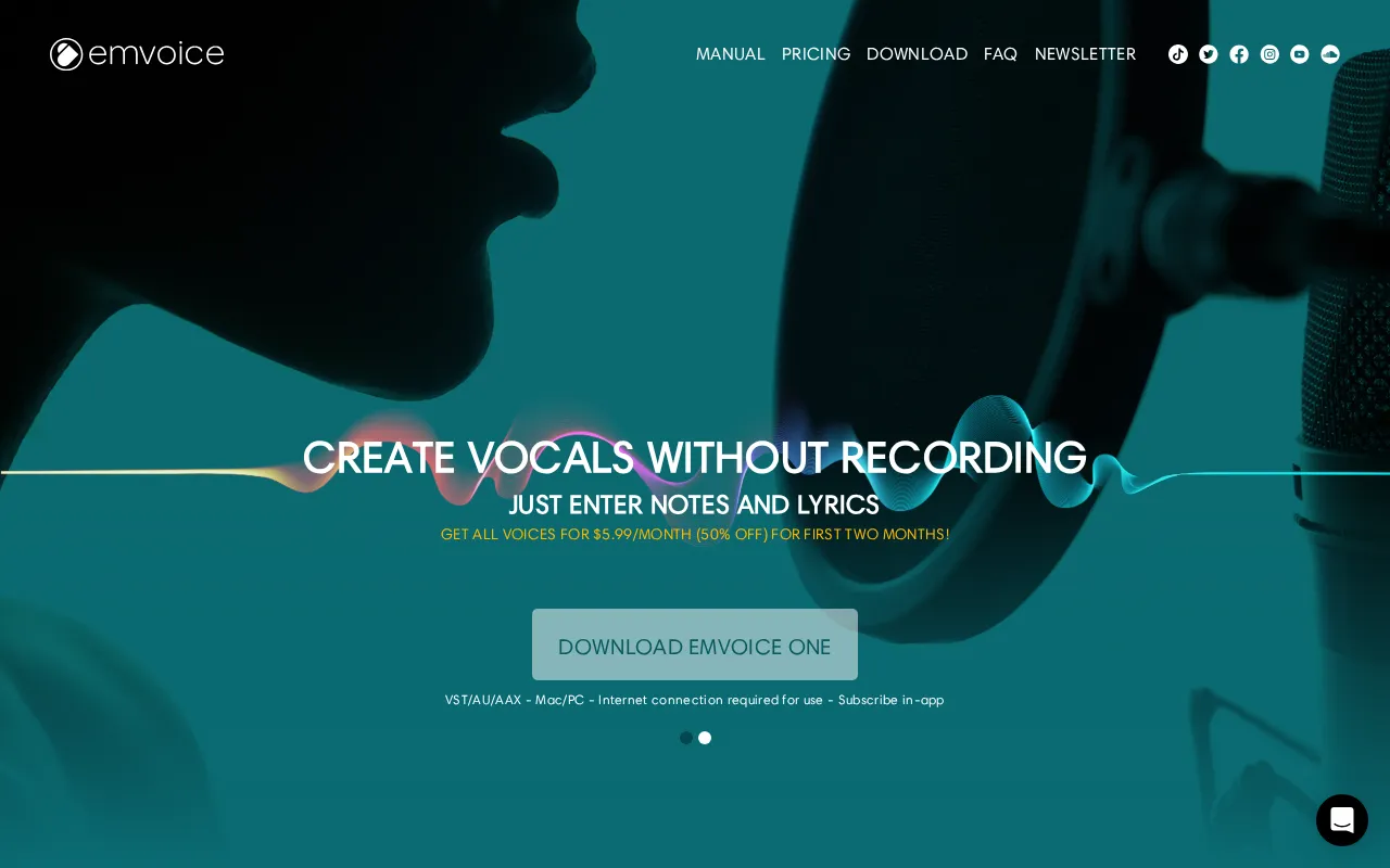 Emvoice — preview screenshot