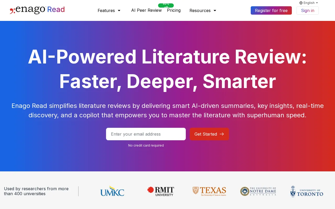 Enago Read — preview screenshot