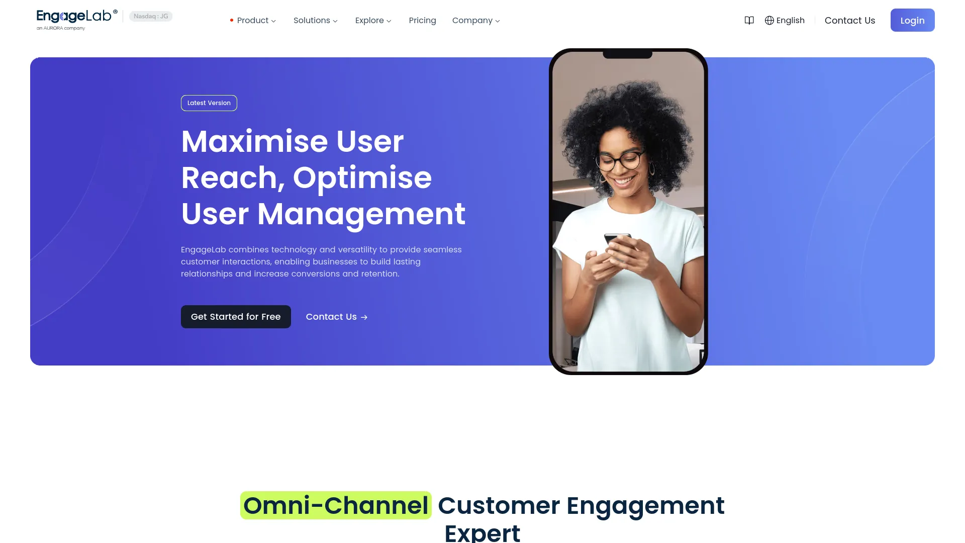 EngageLab — preview screenshot