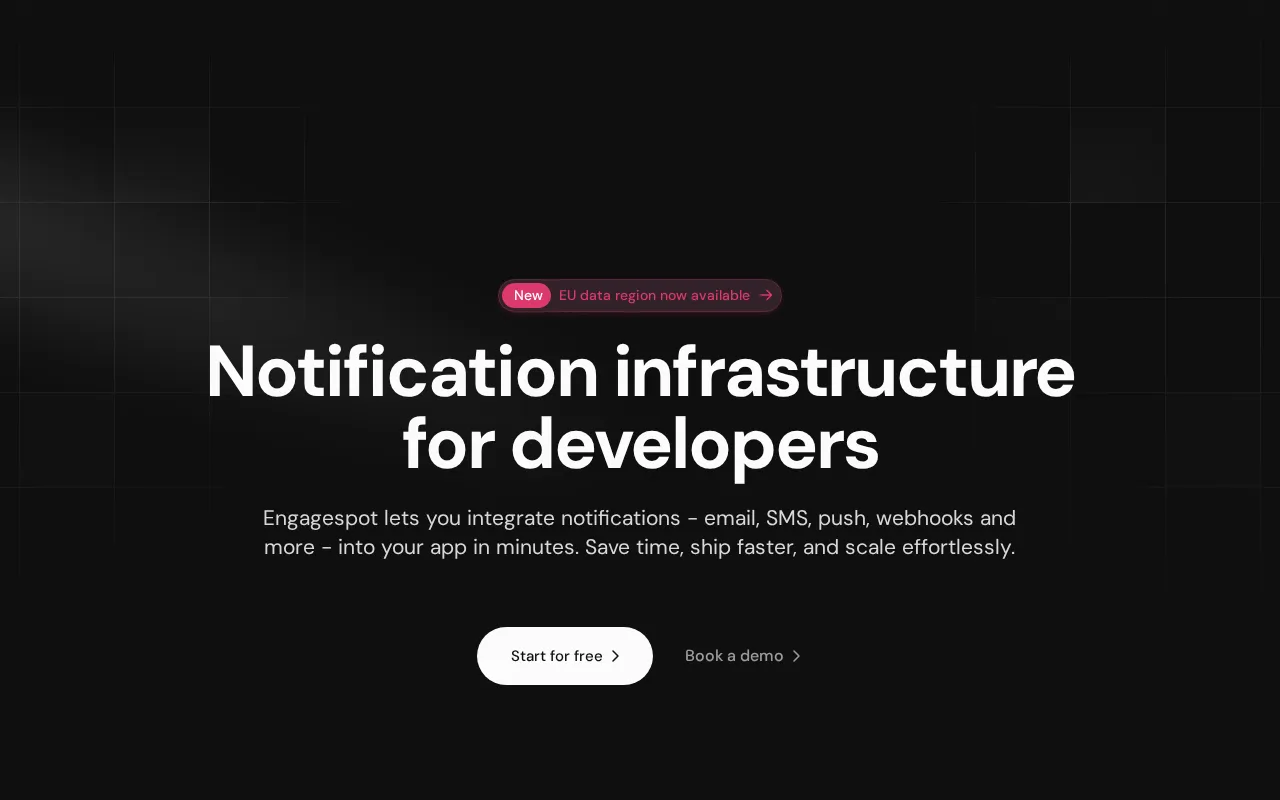 Engagespot — preview screenshot