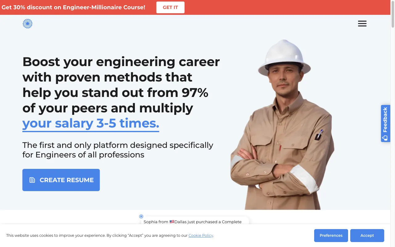 EngineerNow — preview screenshot