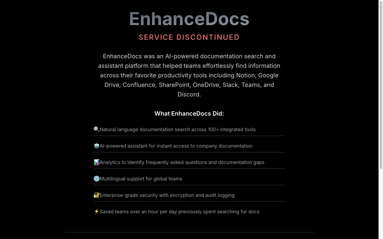 EnhanceDocs — preview screenshot