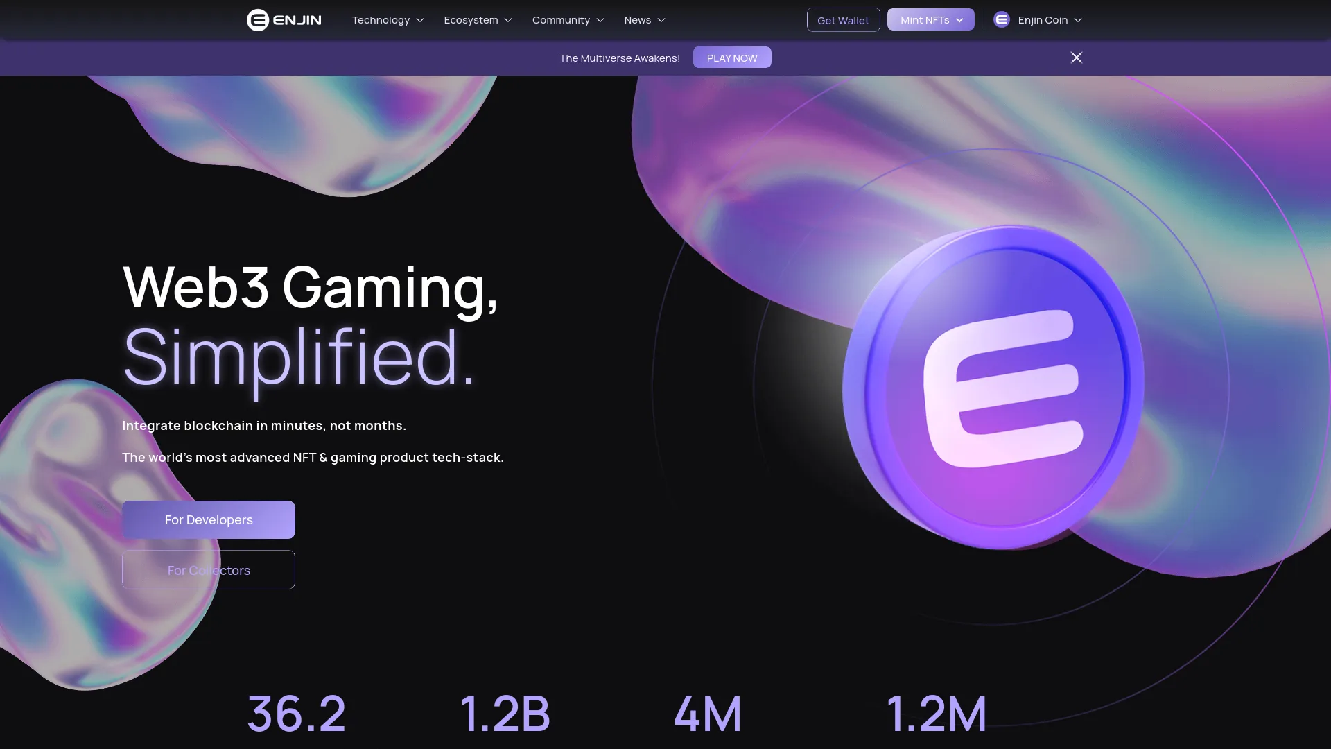 Enjin — preview screenshot