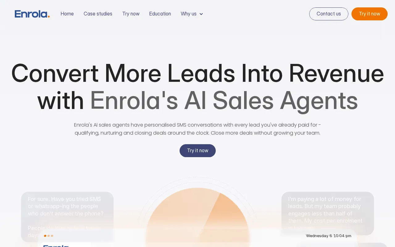 Enrola — preview screenshot