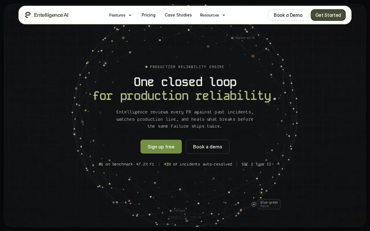 Entelligence — preview screenshot