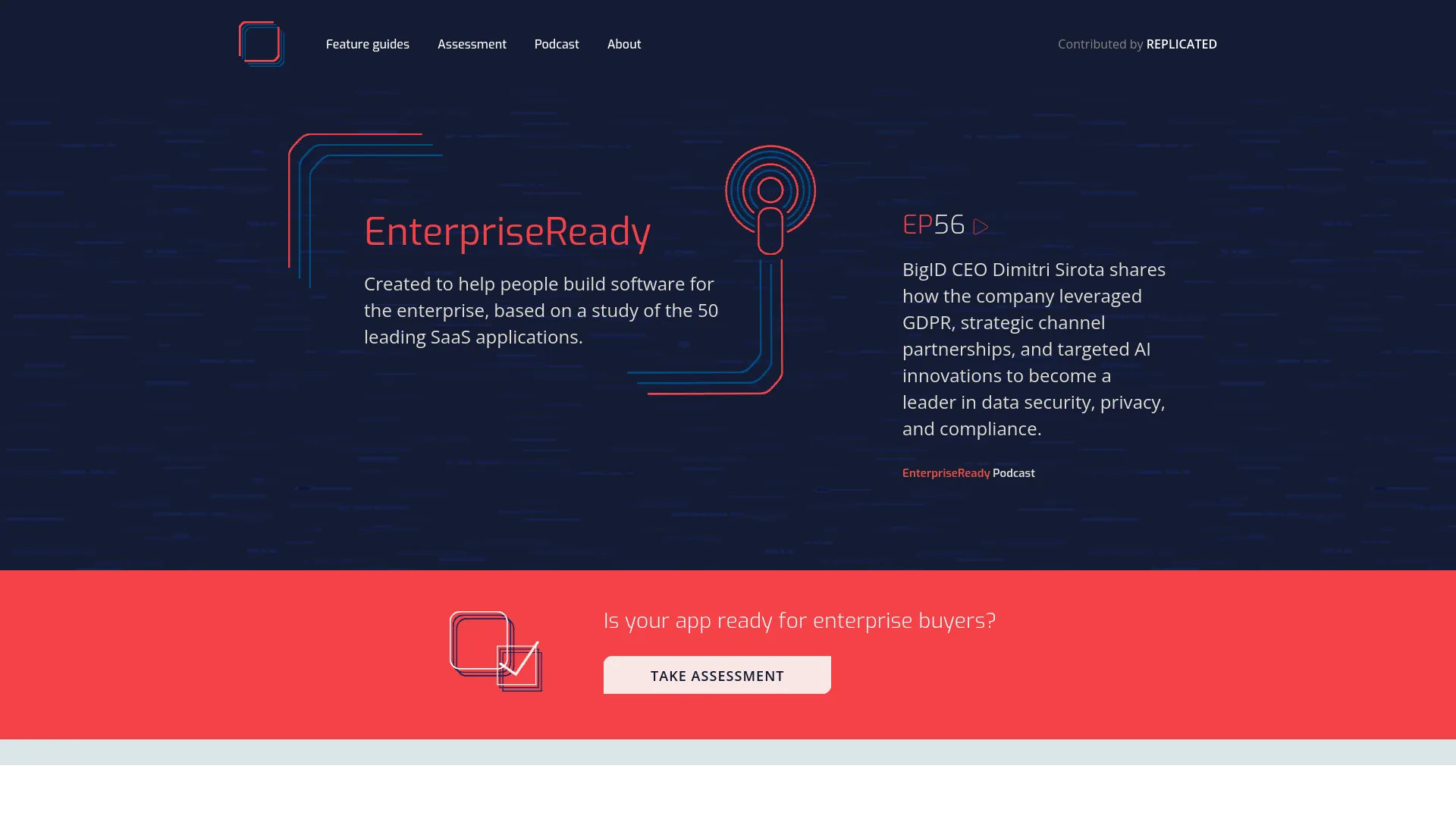 EnterpriseReady — preview screenshot