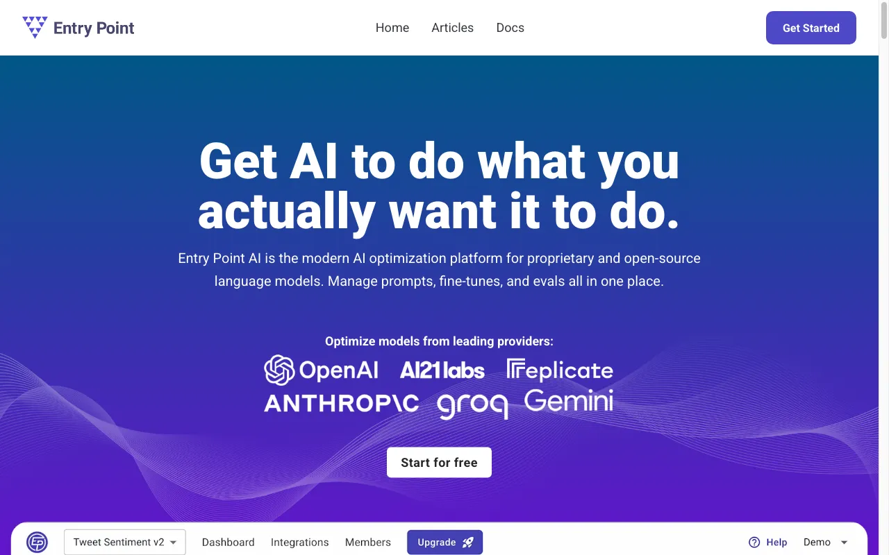 Entry Point — preview screenshot