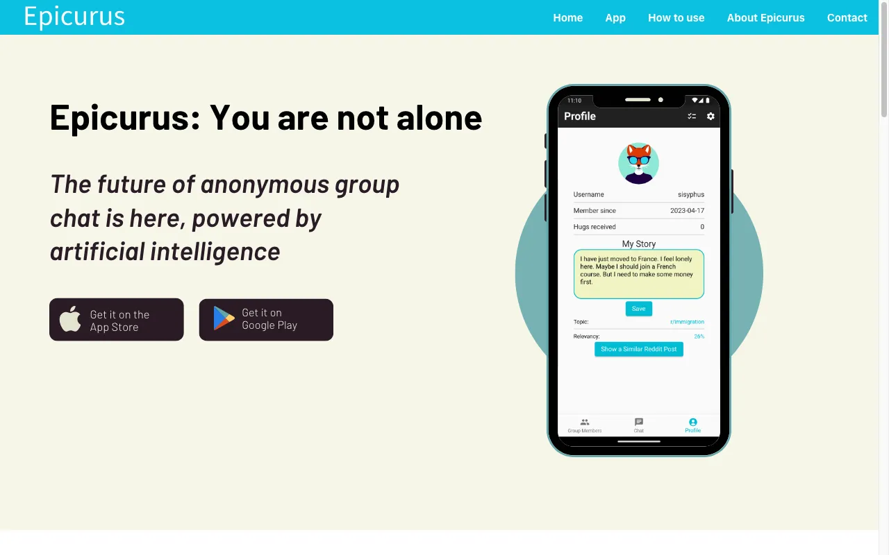 Epicurus — preview screenshot