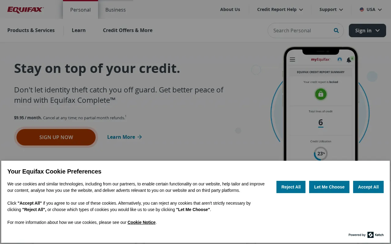 Equifax — preview screenshot