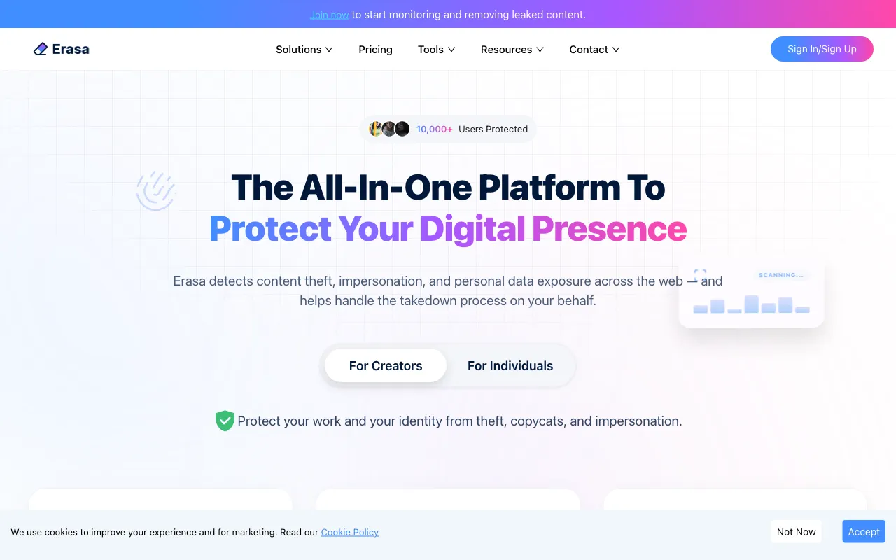 Erasa.ai — preview screenshot
