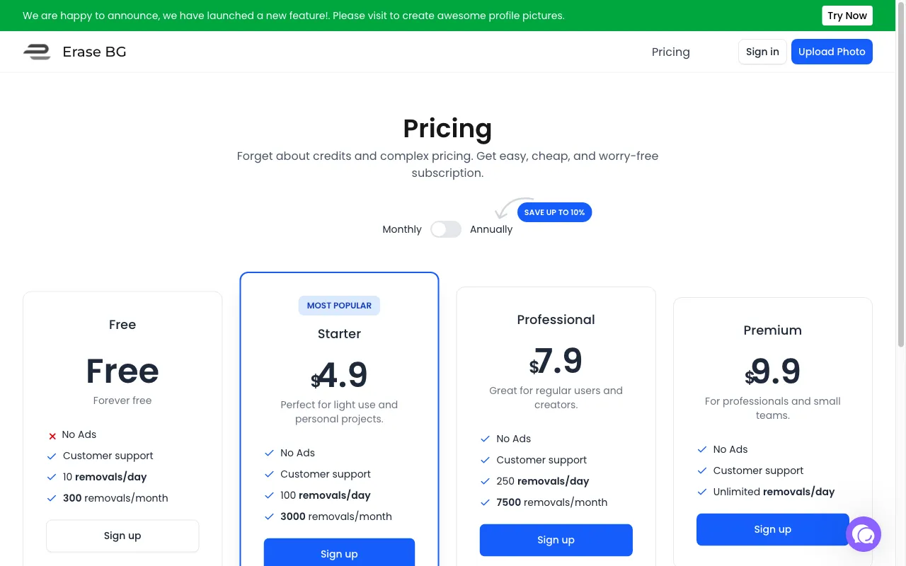erasebg.org — pricing page