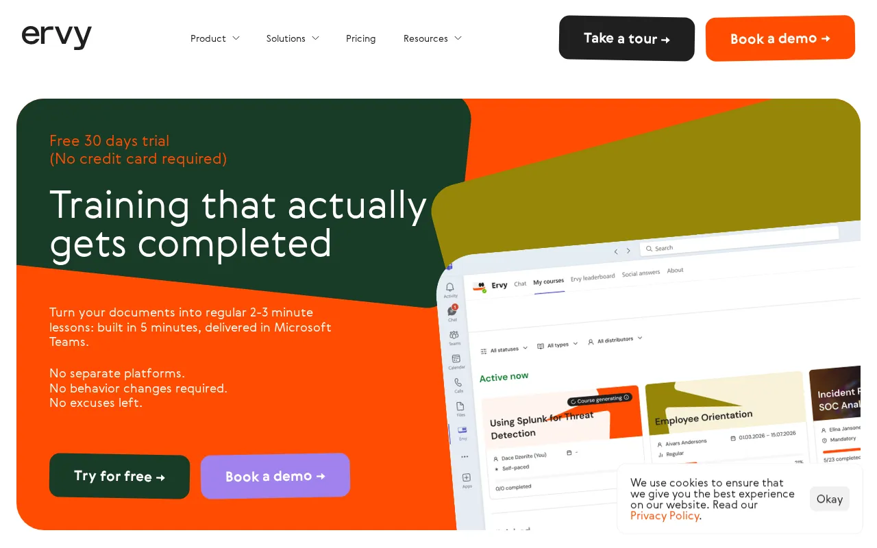 Ervy — preview screenshot