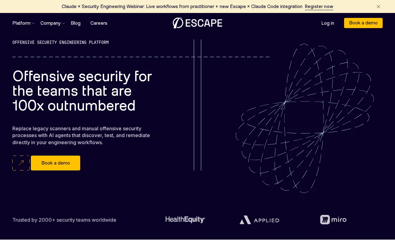 Escape.tech — preview screenshot