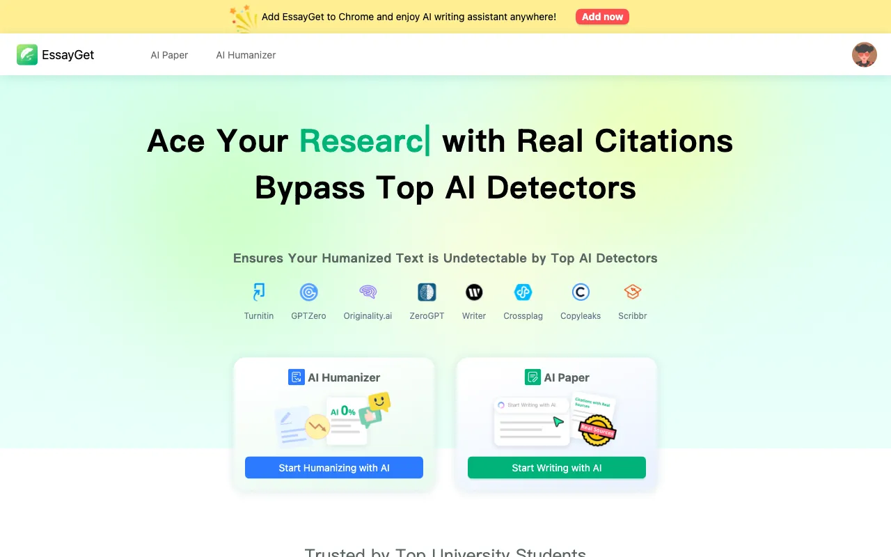essayget — preview screenshot