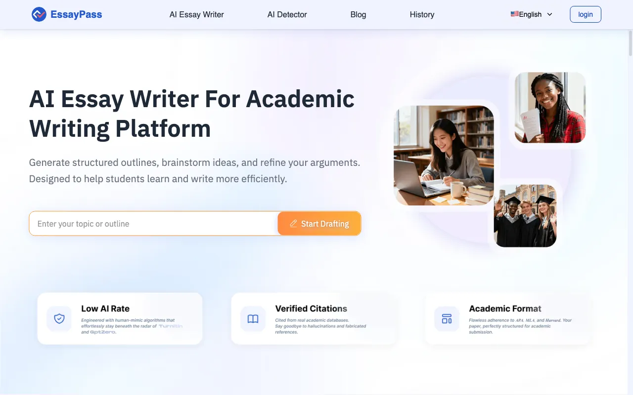 EssayPass — preview screenshot