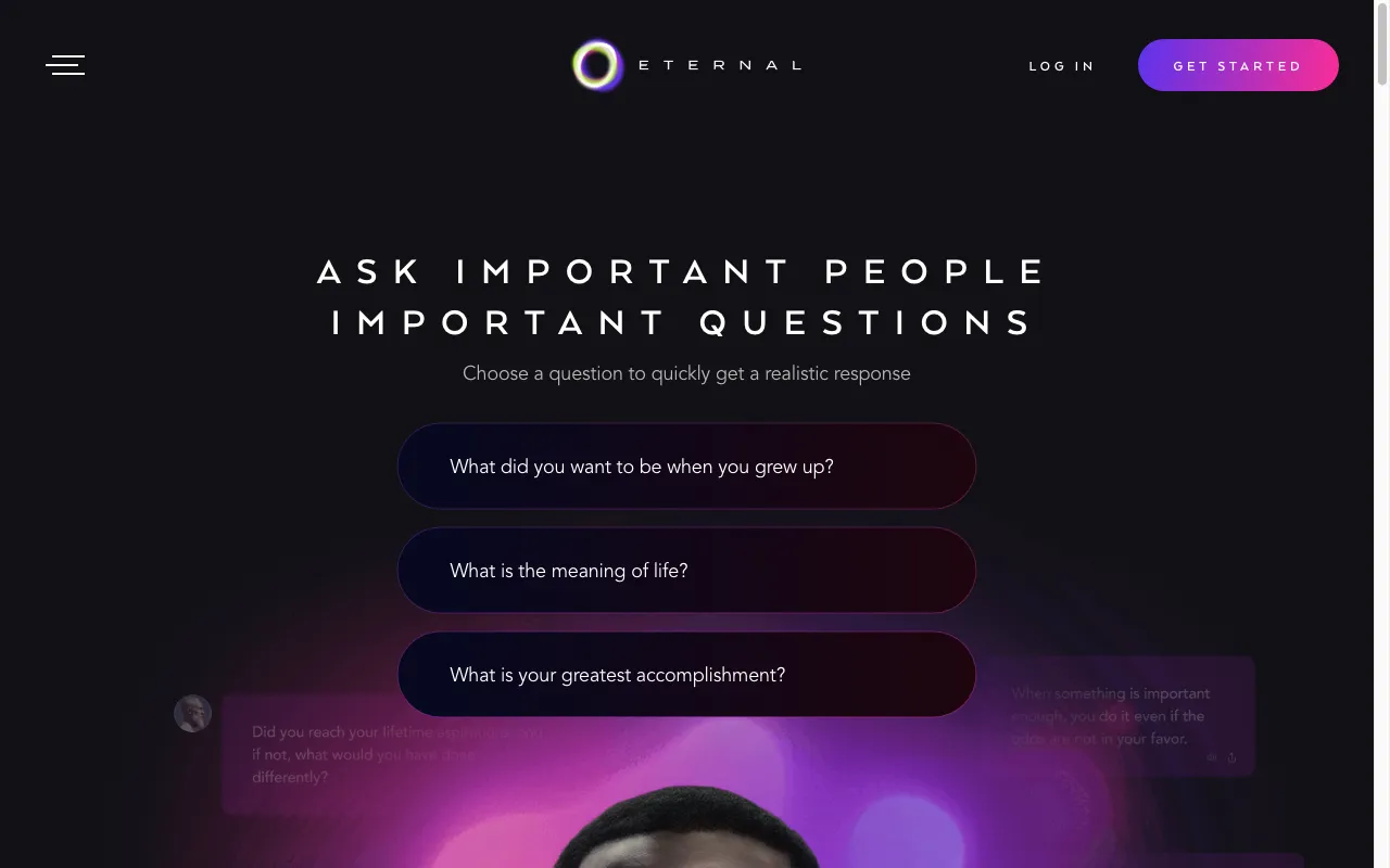 Eternal AI — preview screenshot