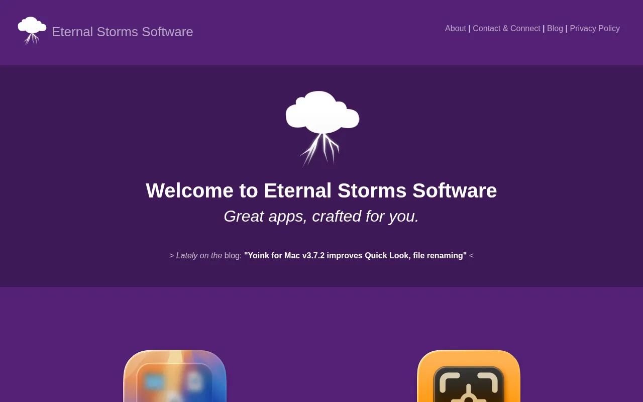 Eternal Storms Software — pricing page