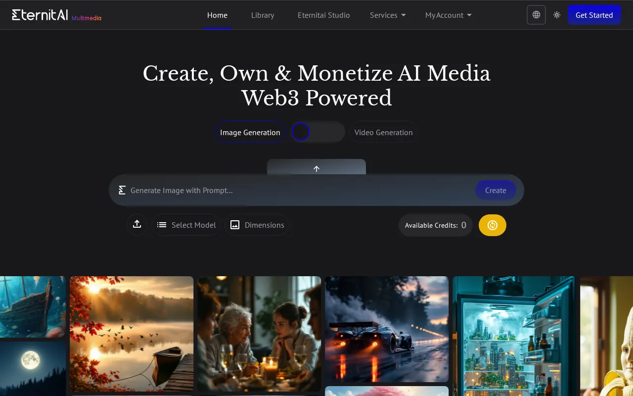 EternitAI — preview screenshot