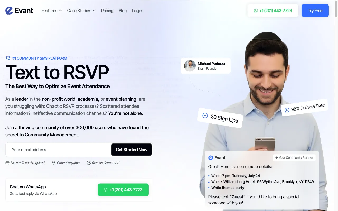 Evant — preview screenshot