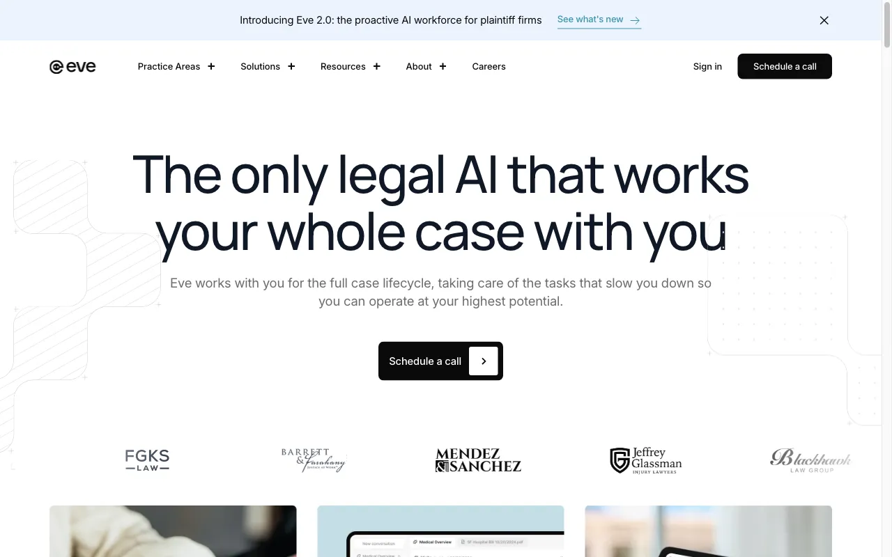 Eve Legal — preview screenshot