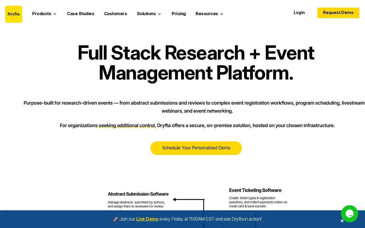 Event Management Platform — preview screenshot