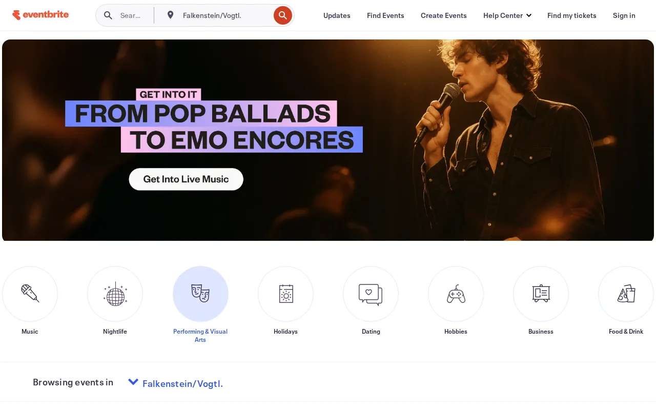 Eventbrite — preview screenshot