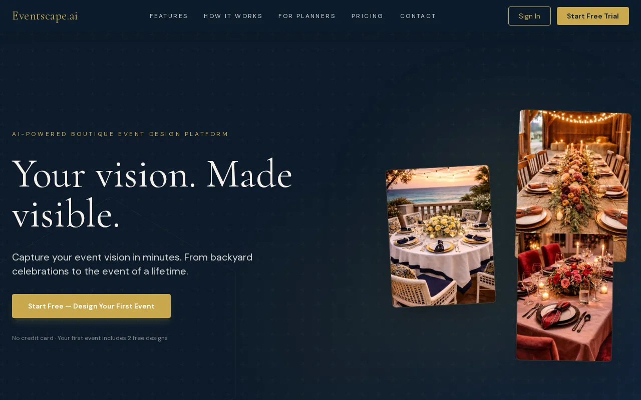 Eventscape.ai — preview screenshot