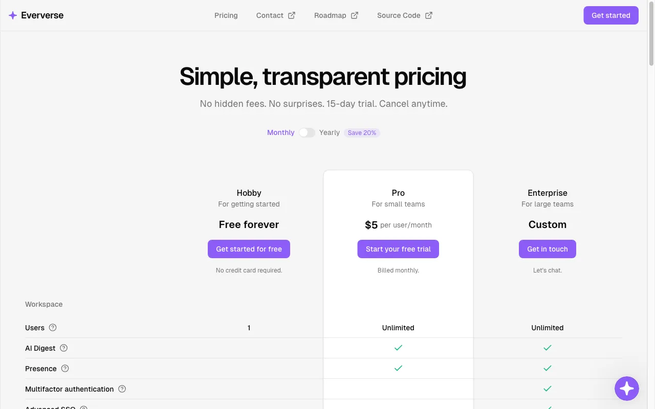 Eververse — pricing page