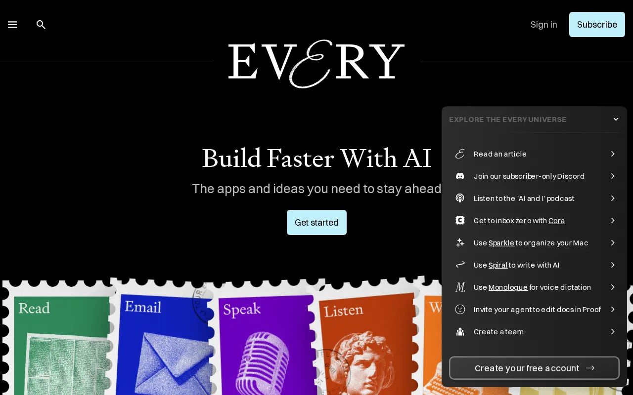 Every — preview screenshot