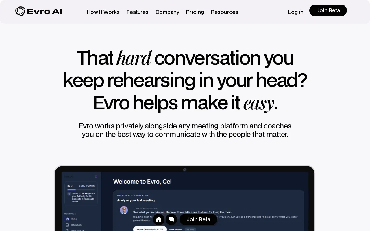 Evro — preview screenshot