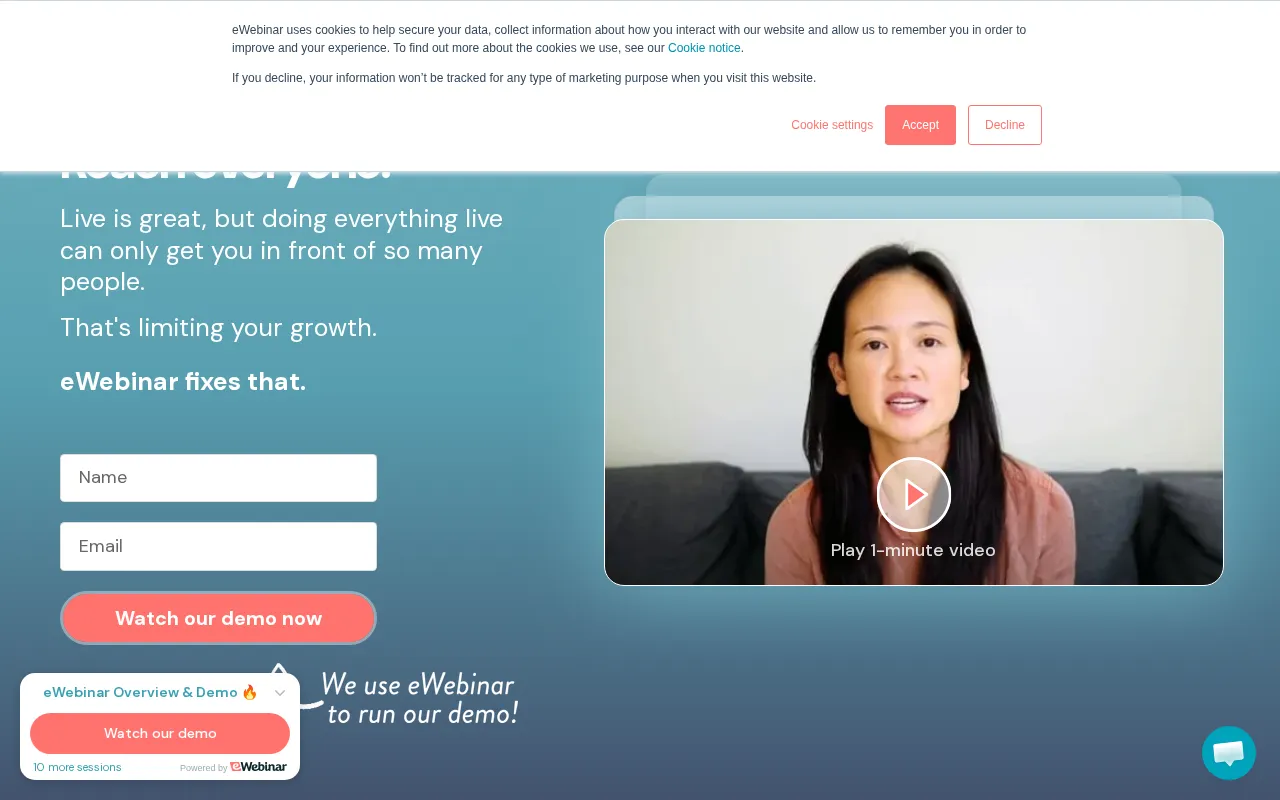 Ewebinar — preview screenshot