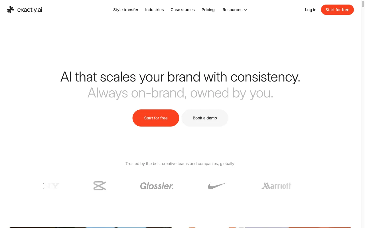 Exactly AI — preview screenshot