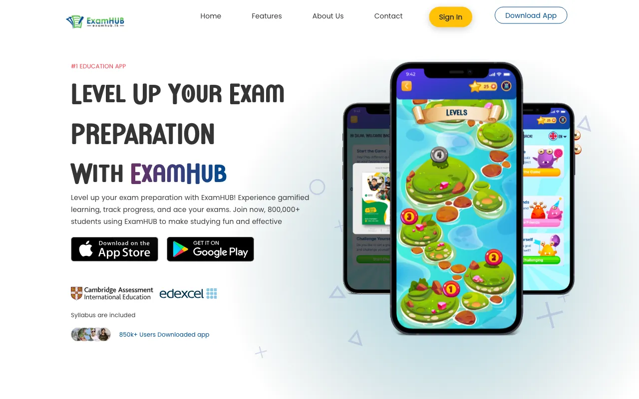 ExamHUB — preview screenshot