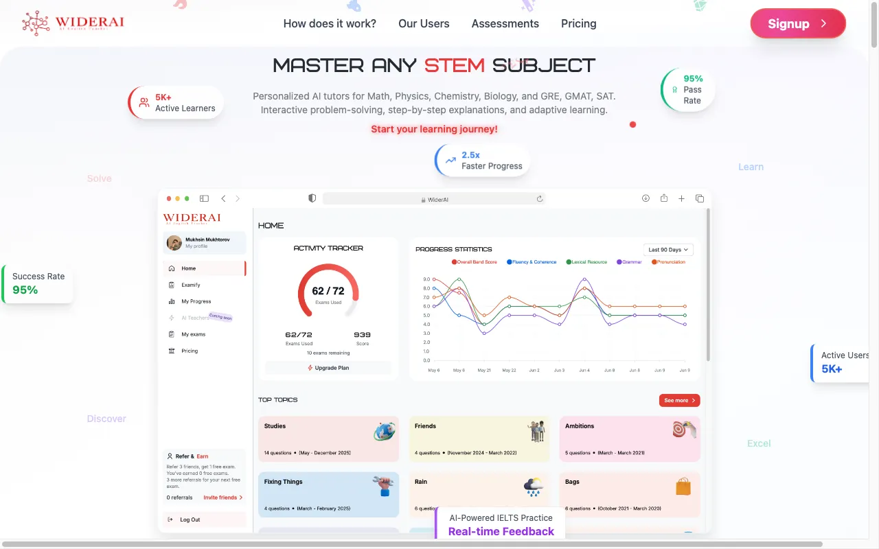 WiderAI — preview screenshot