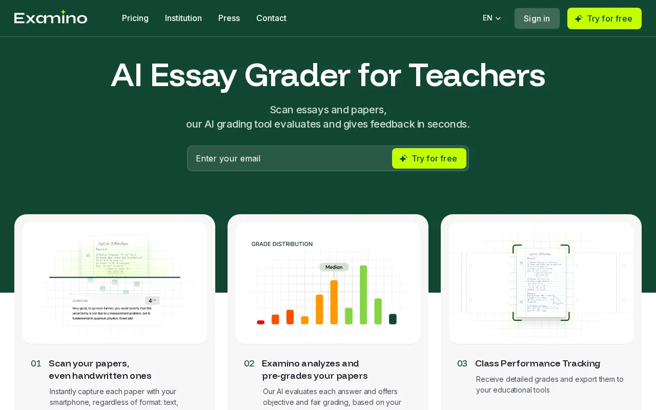 Examino — preview screenshot