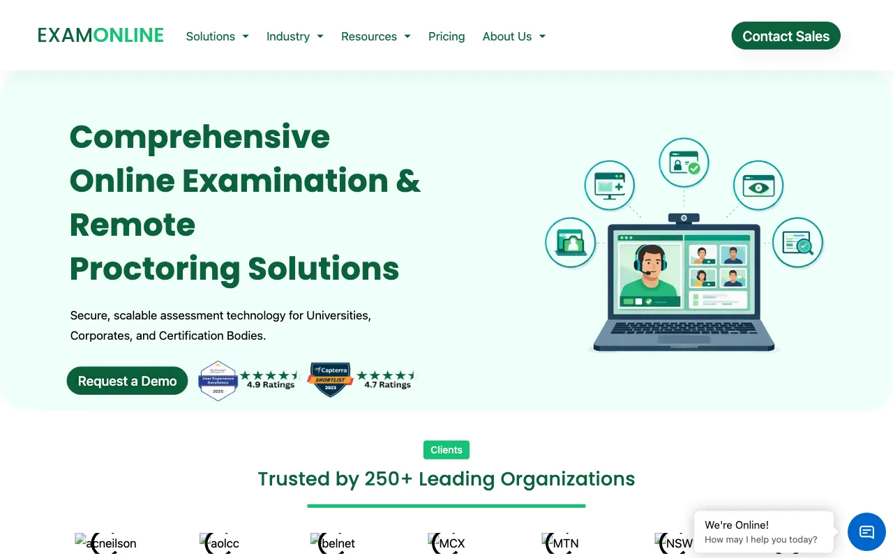 ExamOnline — preview screenshot