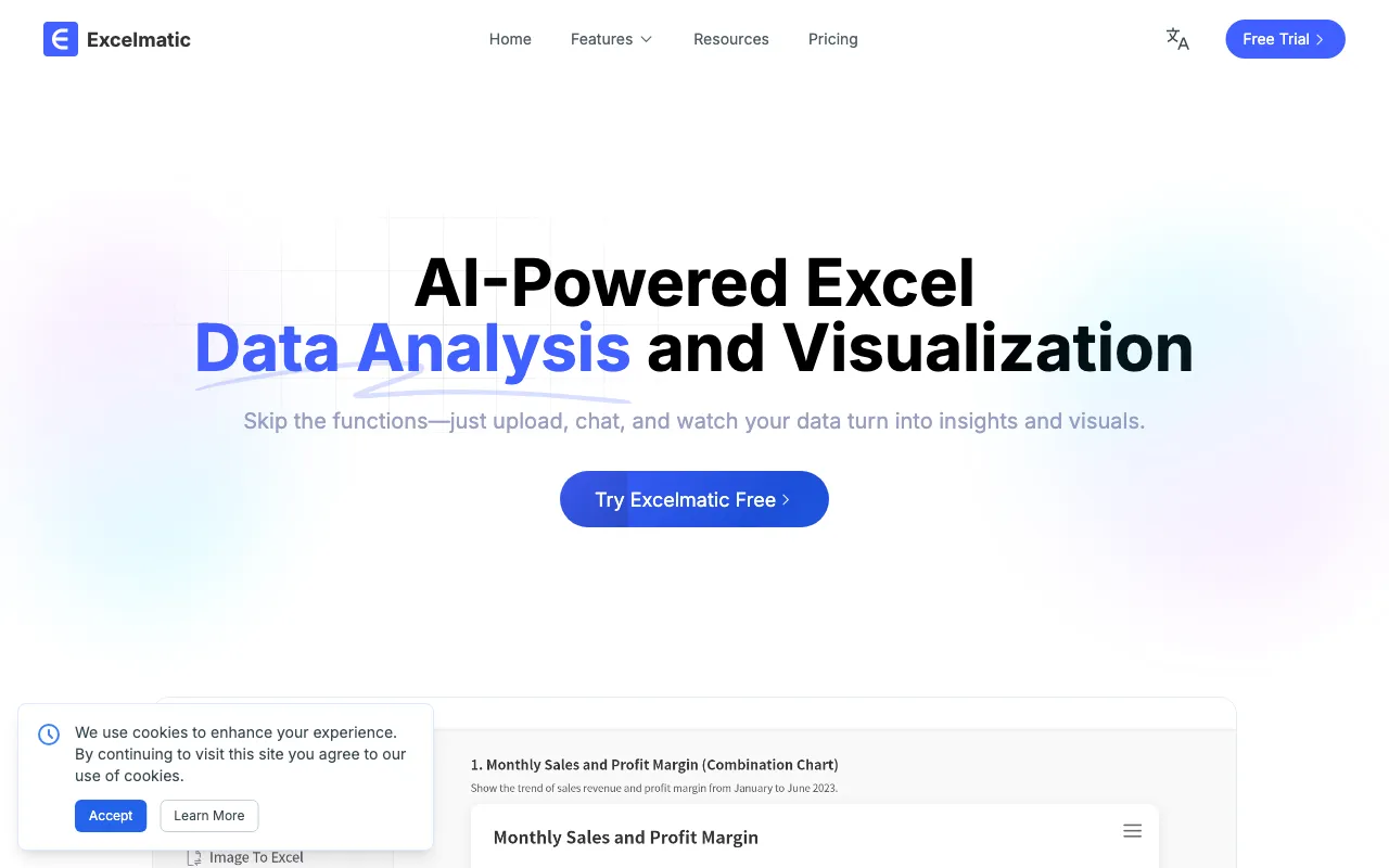 Excelmatic — preview screenshot