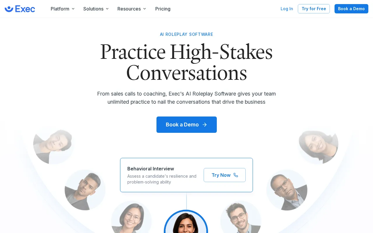Exec — preview screenshot