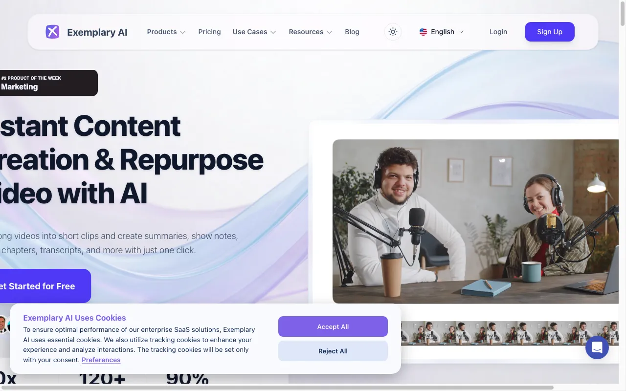 Exemplary AI — preview screenshot