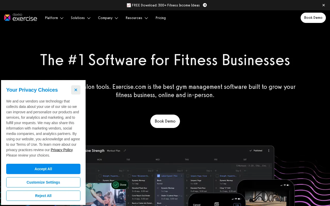 Exercise — preview screenshot