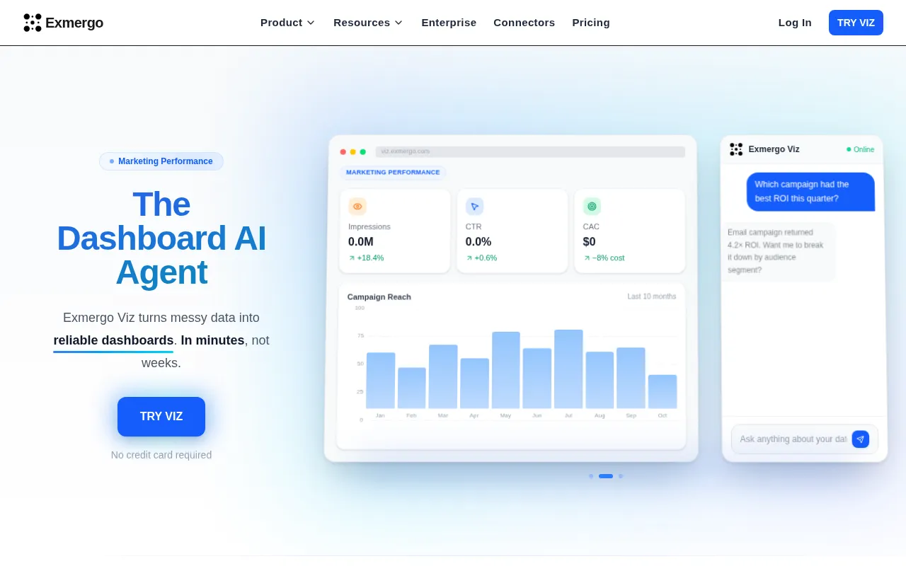 Exmergo Viz — preview screenshot