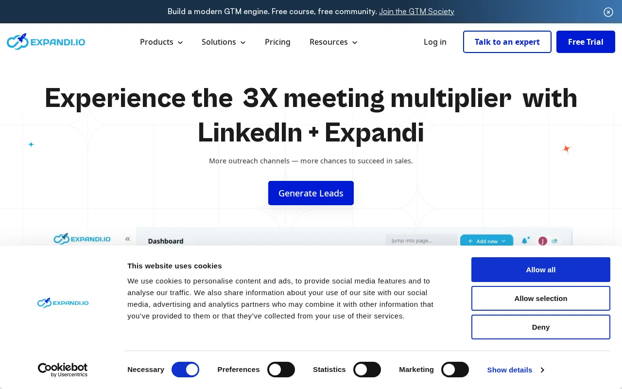 Expandi — preview screenshot