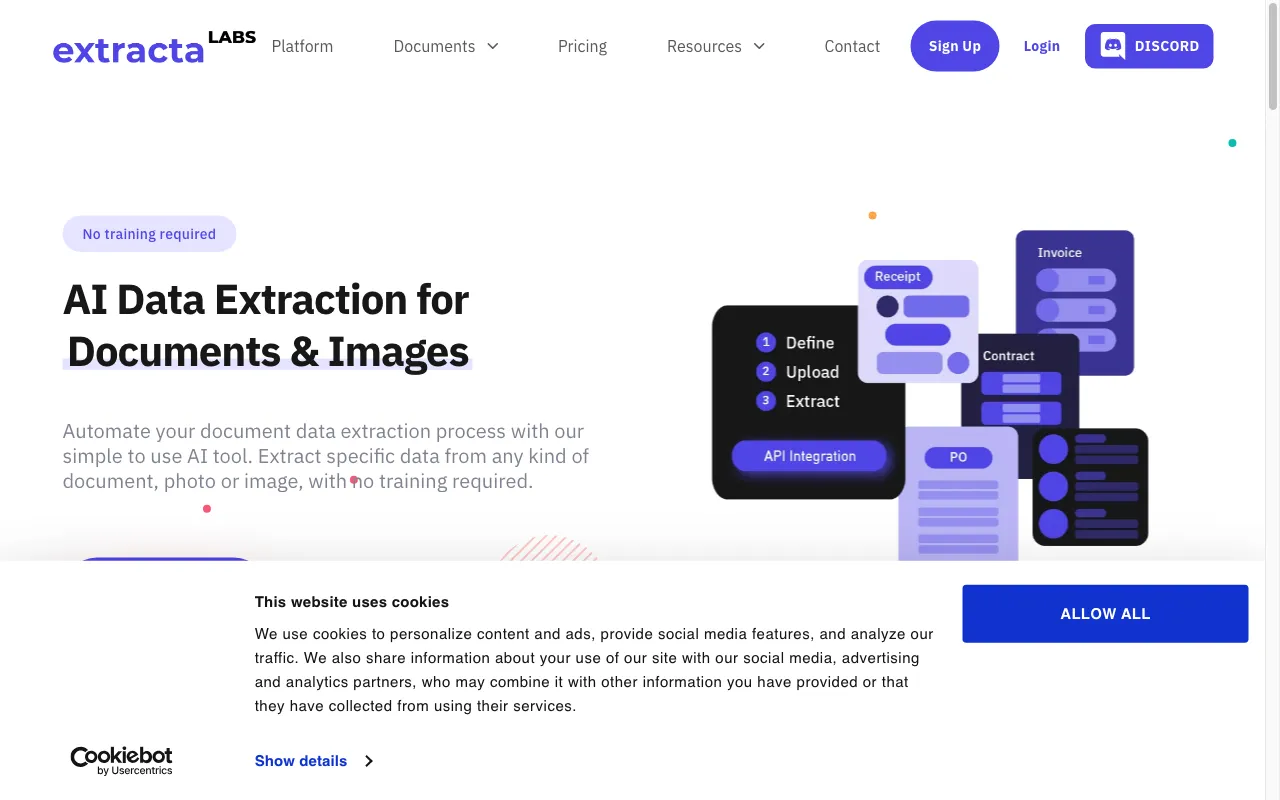 Extracta.ai — preview screenshot