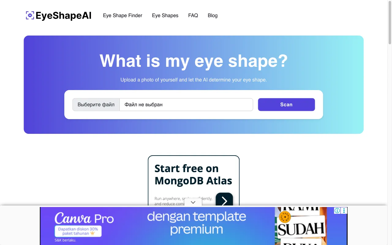 EyeShapeAI — preview screenshot