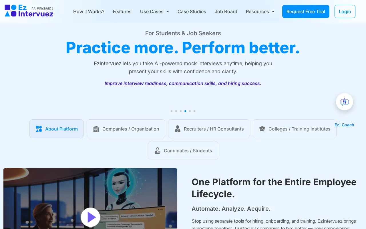 EzIntervuez — preview screenshot