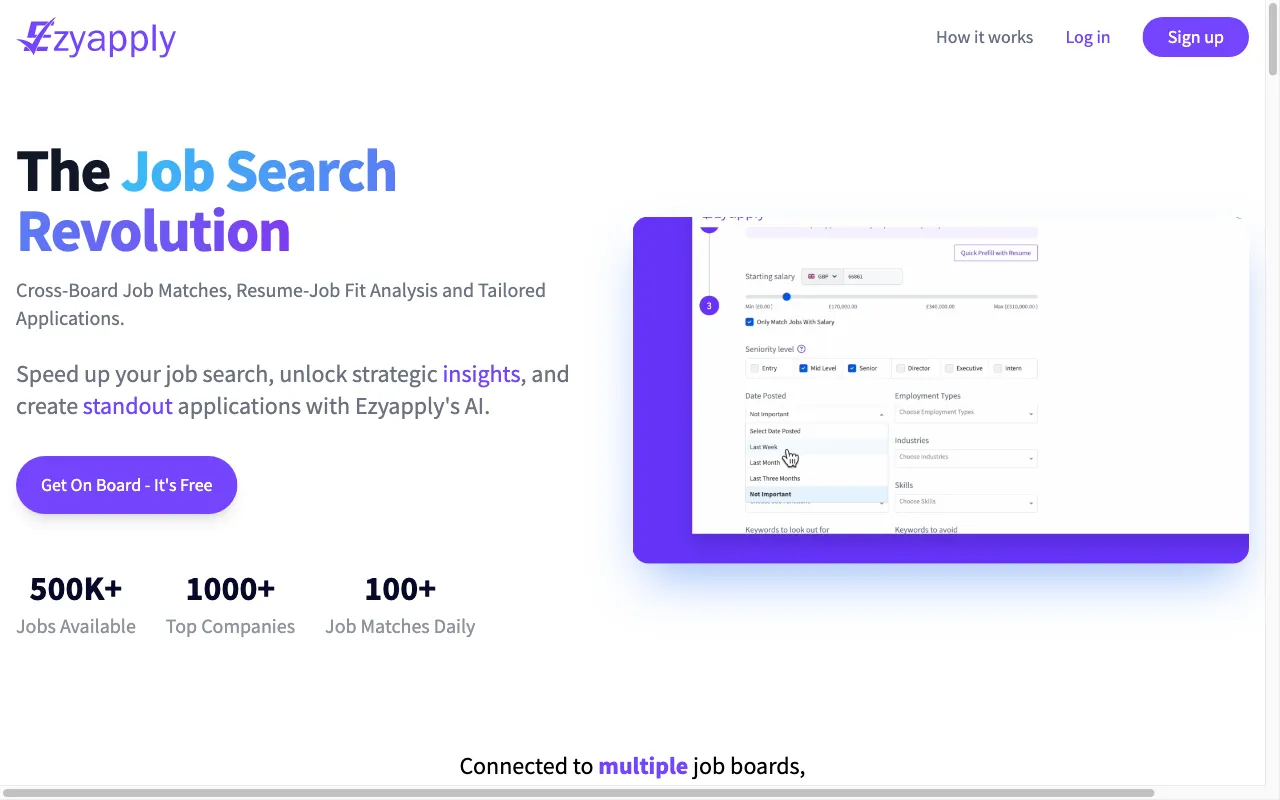 Ezyapply.ai — preview screenshot